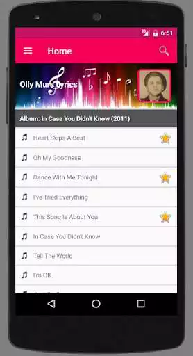 Play Olly Murs Lyrics  and enjoy Olly Murs Lyrics with UptoPlay