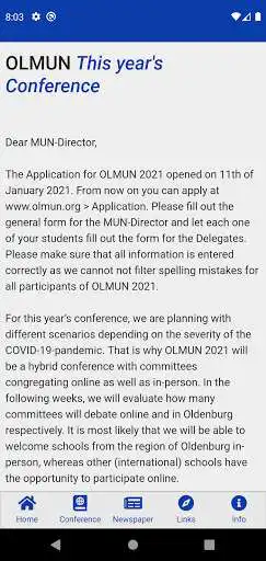 Play OLMUN as an online game OLMUN with UptoPlay