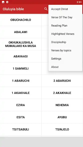 Play Oluluyia Bible Plus : Oluluya as an online game Oluluyia Bible Plus : Oluluya with UptoPlay