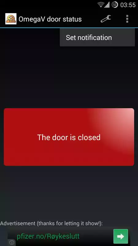 Play OmegaV Door Status