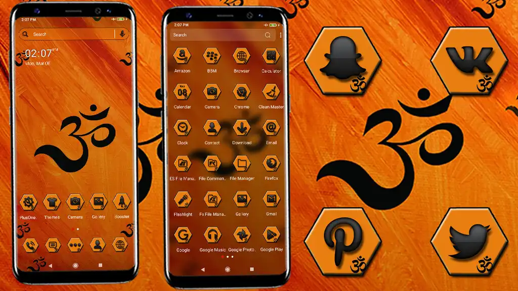 Play Om Launcher Theme  and enjoy Om Launcher Theme with UptoPlay