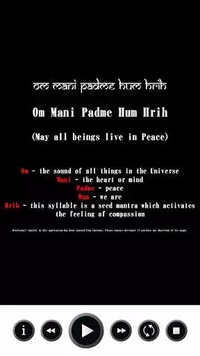 Play Om mani padme hum(HD Audio) as an online game Om mani padme hum(HD Audio) with UptoPlay
