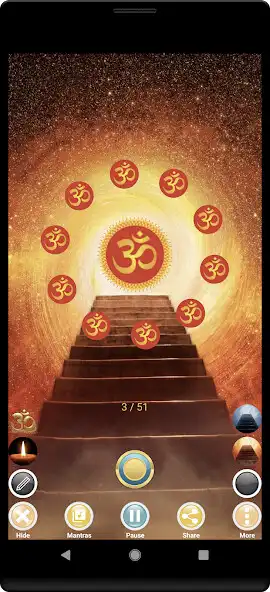 Play Om: Meditate with Mantras  and enjoy Om: Meditate with Mantras with UptoPlay