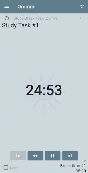 Play Ommm! Simple yoga timer as an online game Ommm! Simple yoga timer with UptoPlay