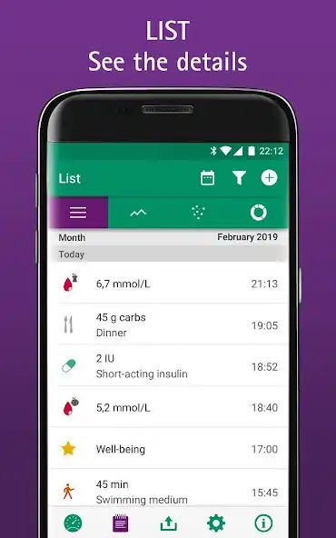 Play Omnitest Diabetes Diary as an online game Omnitest Diabetes Diary with UptoPlay