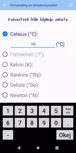 Play Omvandling av temperaturenhet as an online game Omvandling av temperaturenhet with UptoPlay