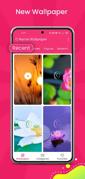 Play O Name Wallpaper - O Wallpaper as an online game O Name Wallpaper - O Wallpaper with UptoPlay