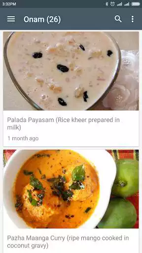 Play Onam Sadya Recipes