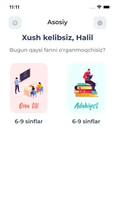 Play Ona tili va Adabiyot as an online game Ona tili va Adabiyot with UptoPlay