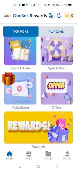 Play Oneads Rewards  and enjoy Oneads Rewards with UptoPlay