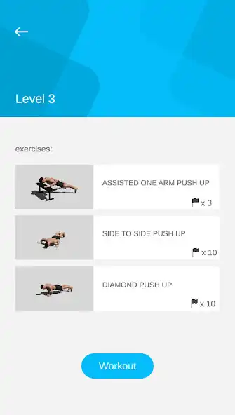 Play One Arm Push Up  and enjoy One Arm Push Up with UptoPlay