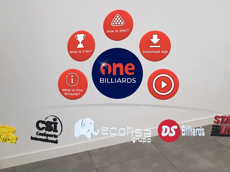 Play One Billiards AR Experience as an online game One Billiards AR Experience with UptoPlay