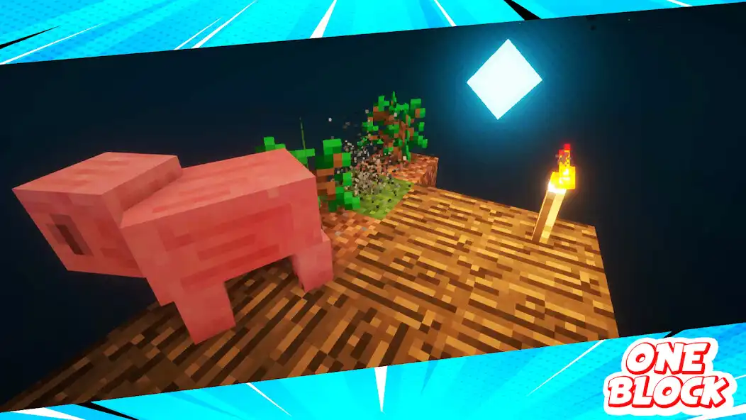 Play One Block Minecraft Mod as an online game online One Block Minecraft Mod with UptoPlay Play One Block Minecraft Mod as an online game One Block Minecraft Mod with UptoPlay