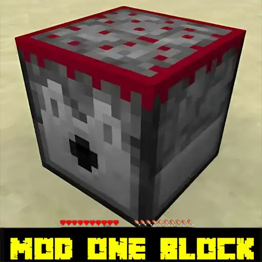 Play one block raft mcpe survival APK