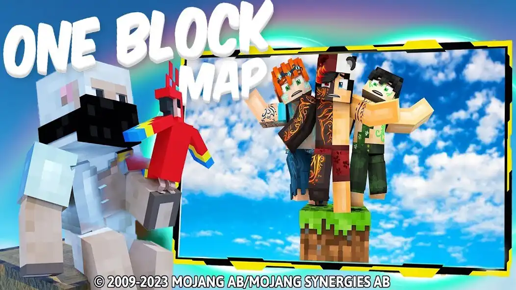 Play One Block Survival: MCPE Maps  and enjoy One Block Survival: MCPE Maps with UptoPlay