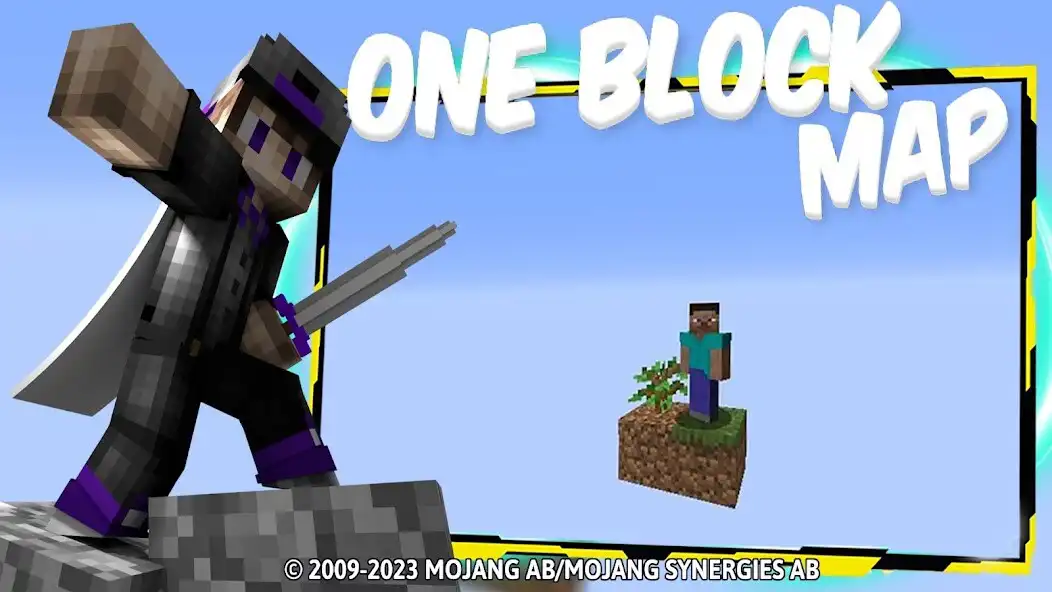 Play One Block Survival: MCPE Maps as an online game One Block Survival: MCPE Maps with UptoPlay