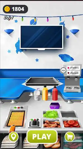 Play One Burger Cooking Game  and enjoy One Burger Cooking Game with UptoPlay