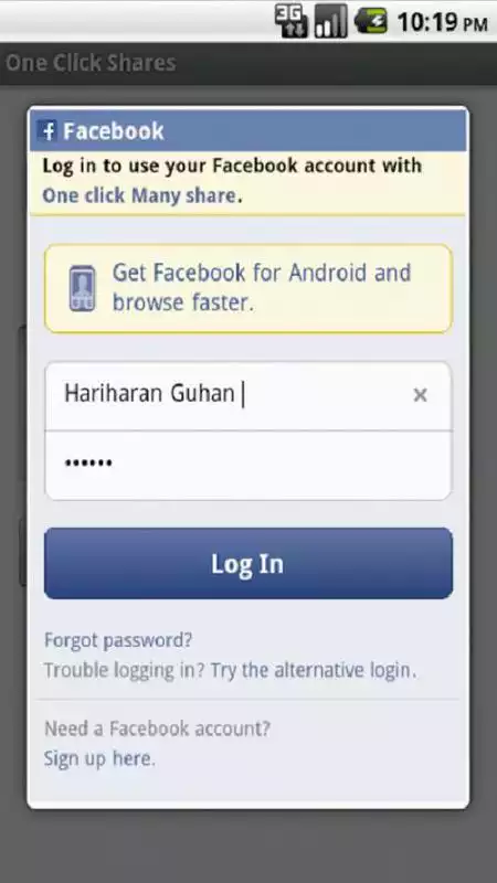 Play one click shares