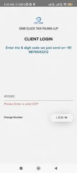 Play One Click Tax Filing as an online game One Click Tax Filing with UptoPlay