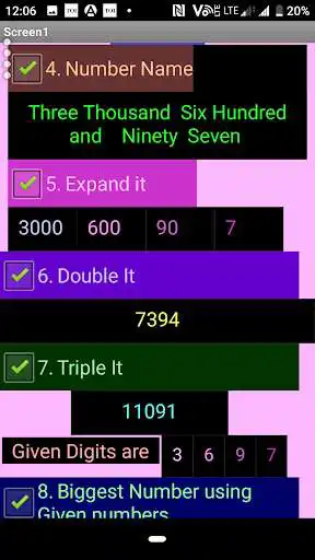 Play One Day - One Number By Maths Kalvi as an online game One Day - One Number By Maths Kalvi with UptoPlay