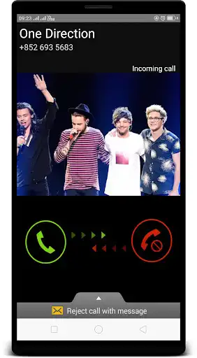 Play One Direction Calling Prank  and enjoy One Direction Calling Prank with UptoPlay