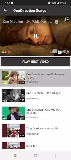 Play One Direction Songs