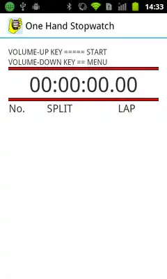 Play One Hand Stopwatch ( Trial )