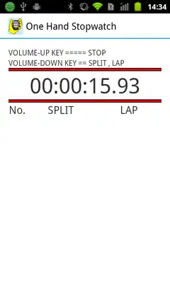 Play One Hand Stopwatch ( Trial )
