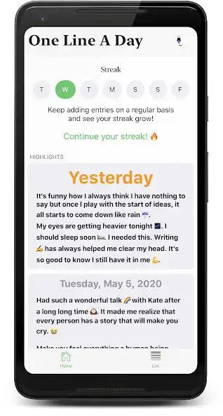 Play One Line A Day as an online game One Line A Day with UptoPlay