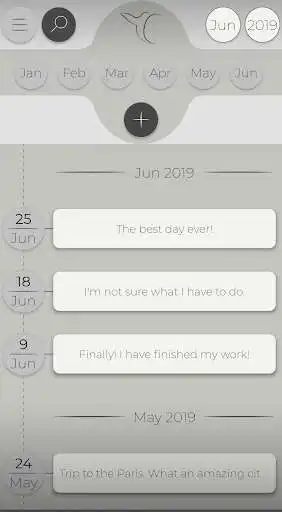 Play One Line Diary as an online game One Line Diary with UptoPlay
