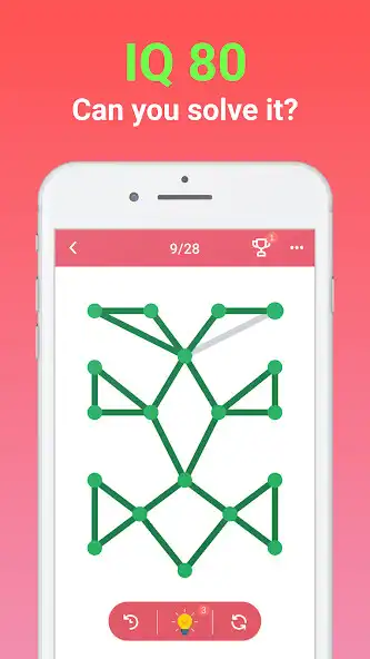 Play One Line Draw - Connect Dots as an online game One Line Draw - Connect Dots with UptoPlay