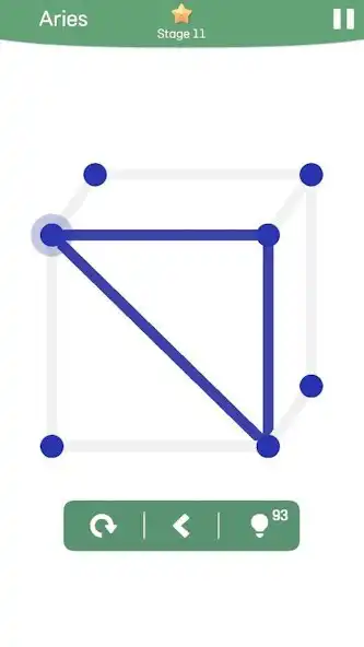 Play One Line Puzzle 2023 as an online game One Line Puzzle 2023 with UptoPlay