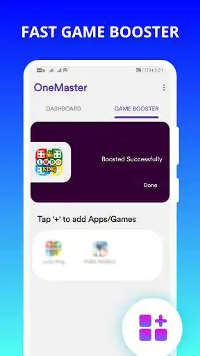 Play OneMaster - Game booster tools  and enjoy OneMaster - Game booster tools with UptoPlay