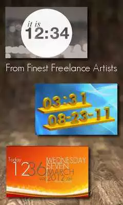 Play One More Clock Widget Free