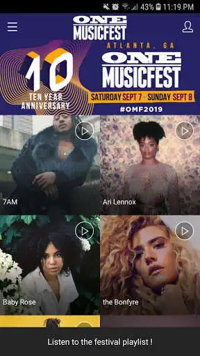 Play APK ONE Musicfest 2019!  and enjoy ONE Musicfest 2019! with UptoPlay fm.golive.onemusicfest04fe7882