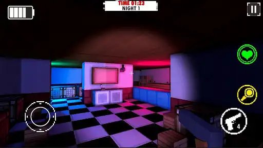 Play One Night At Pizzeria Craft 2 as an online game One Night At Pizzeria Craft 2 with UptoPlay