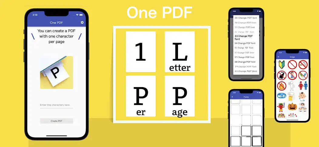 Play One PDF / 1 letter per page  and enjoy One PDF / 1 letter per page with UptoPlay