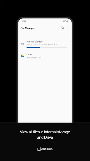 Play OnePlus File Manager as an online game OnePlus File Manager with UptoPlay