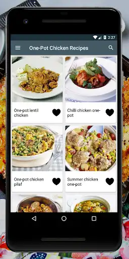 Play One Pot Chicken Recipes: Tasty One Pot Recipes App as an online game One Pot Chicken Recipes: Tasty One Pot Recipes App with UptoPlay