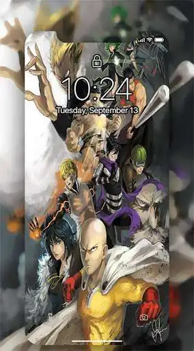 Play OnePun Anime UHD Wallpaper Man Saitama as an online game OnePun Anime UHD Wallpaper Man Saitama with UptoPlay