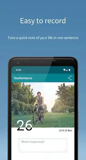 Play One Sentence Diary - Find the beauty of life as an online game One Sentence Diary - Find the beauty of life with UptoPlay