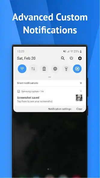 Play One Shade: Custom Notification  and enjoy One Shade: Custom Notification with UptoPlay