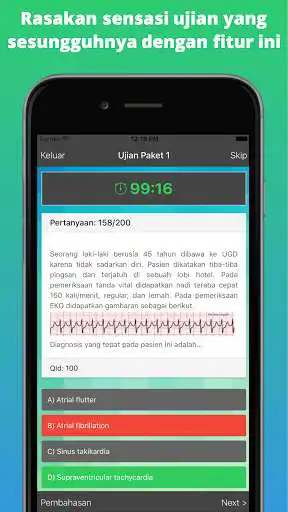 Play OneShot UKMPPD: Latihan Soal Ujian UKMPPD as an online game OneShot UKMPPD: Latihan Soal Ujian UKMPPD with UptoPlay