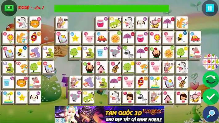 Play Onet Connect Animal- Pikachu