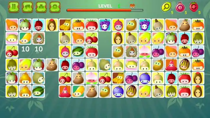 Play Onet Connect Fruit Link Pika