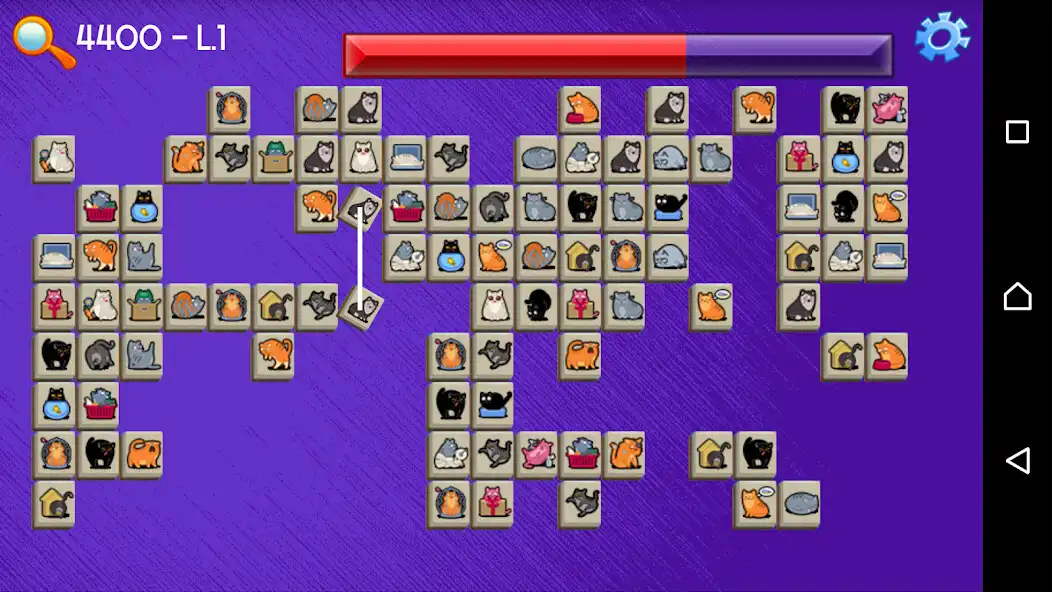 Play Onet Connect Kitty Cat as an online game Onet Connect Kitty Cat with UptoPlay