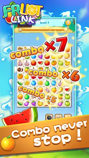 Play Onet Fruit - fruits link as an online game Onet Fruit - fruits link with UptoPlay