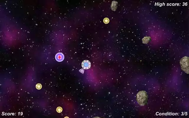 Play One Thruster Spaceship (OTS)