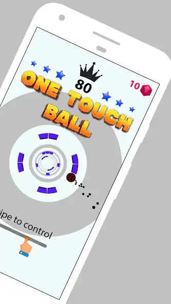 Play One Touch Ball as an online game One Touch Ball with UptoPlay