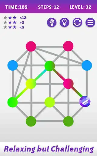 Play One Touch Drawing Puzzle Game - 1Line as an online game One Touch Drawing Puzzle Game - 1Line with UptoPlay